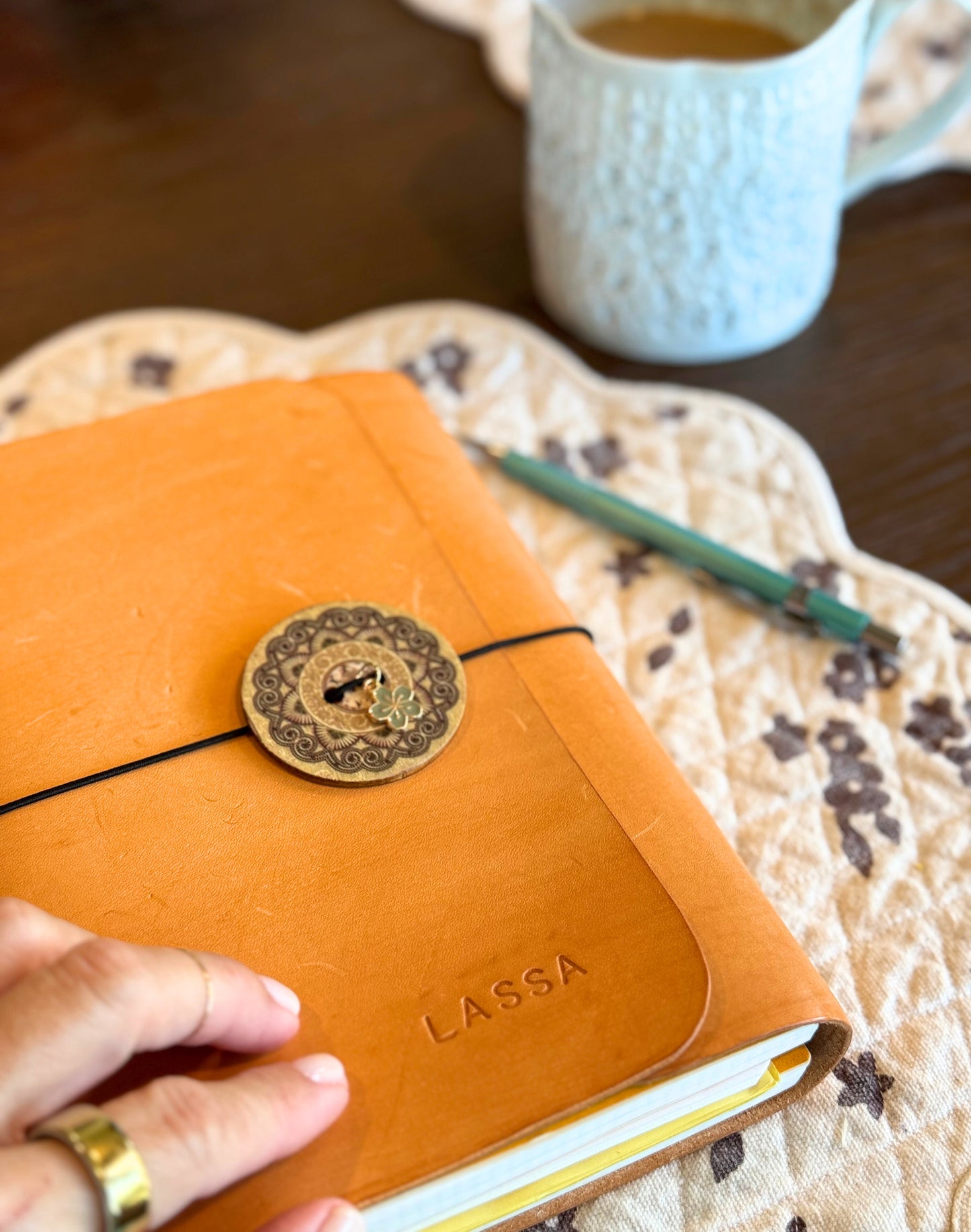 A5 Leather Folio